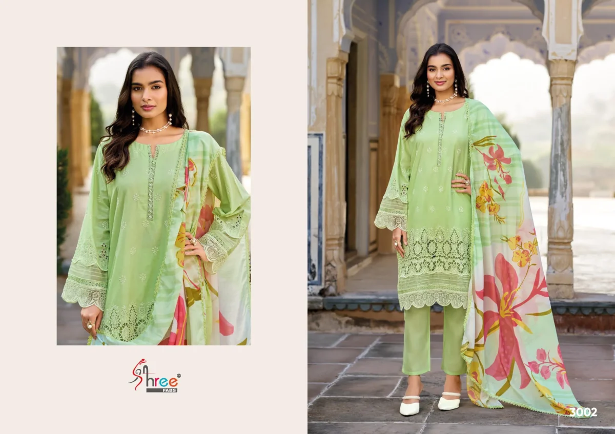 Shree Fabs Maria-B Cotton Vol-3 Readymade - Image 1