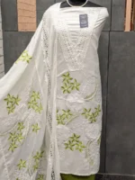 Hand Brush Work Cotton Suits