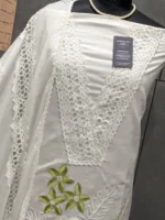 Hand Brush Work Cotton Suits - Image 2