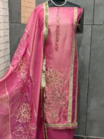 Shimmer Organza Gotta Patti Work - Image 2