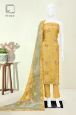 Pashmina Digital Print with Emb - Image 5